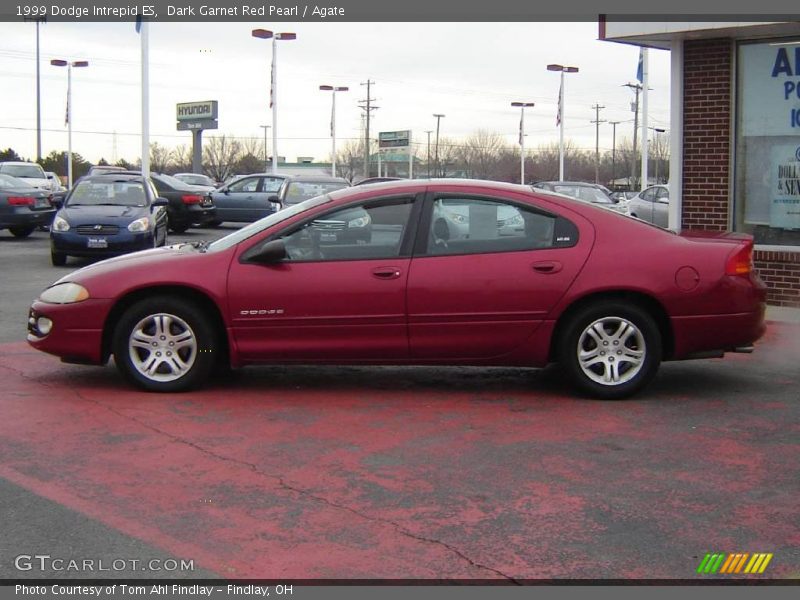 Dark Garnet Red Pearl / Agate 1999 Dodge Intrepid ES