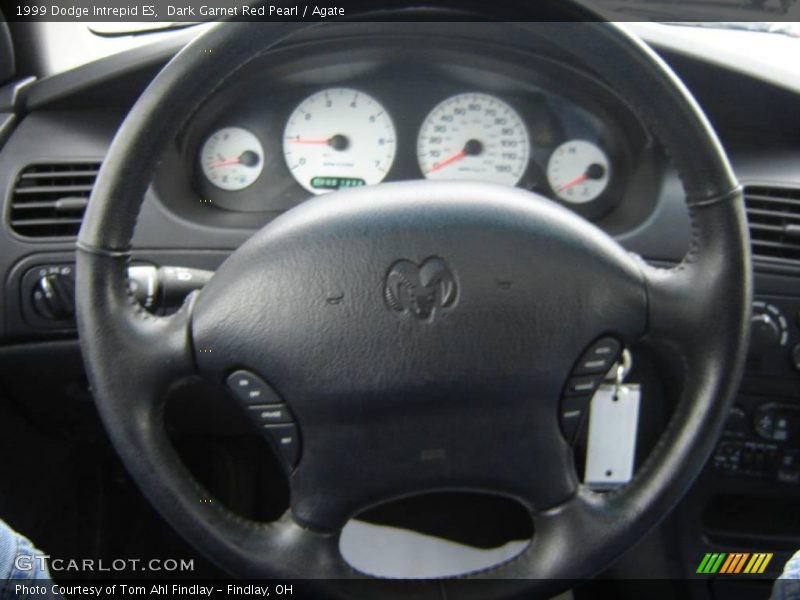 Dark Garnet Red Pearl / Agate 1999 Dodge Intrepid ES