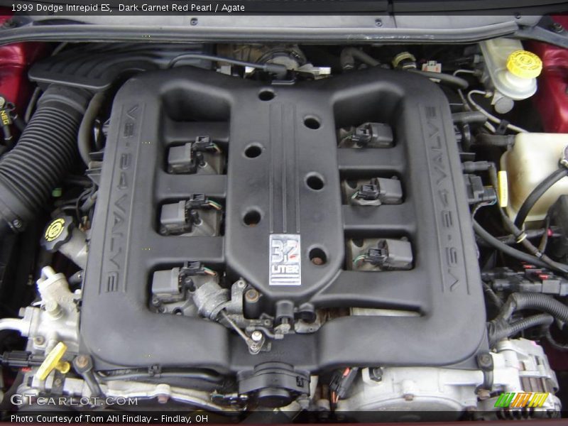 Dark Garnet Red Pearl / Agate 1999 Dodge Intrepid ES