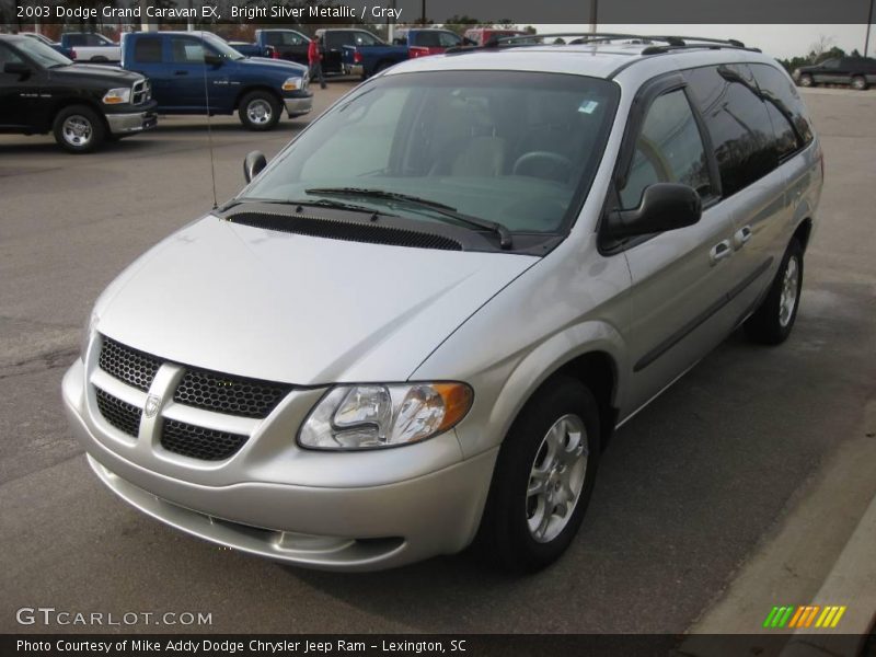 Bright Silver Metallic / Gray 2003 Dodge Grand Caravan EX