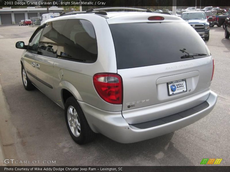 Bright Silver Metallic / Gray 2003 Dodge Grand Caravan EX