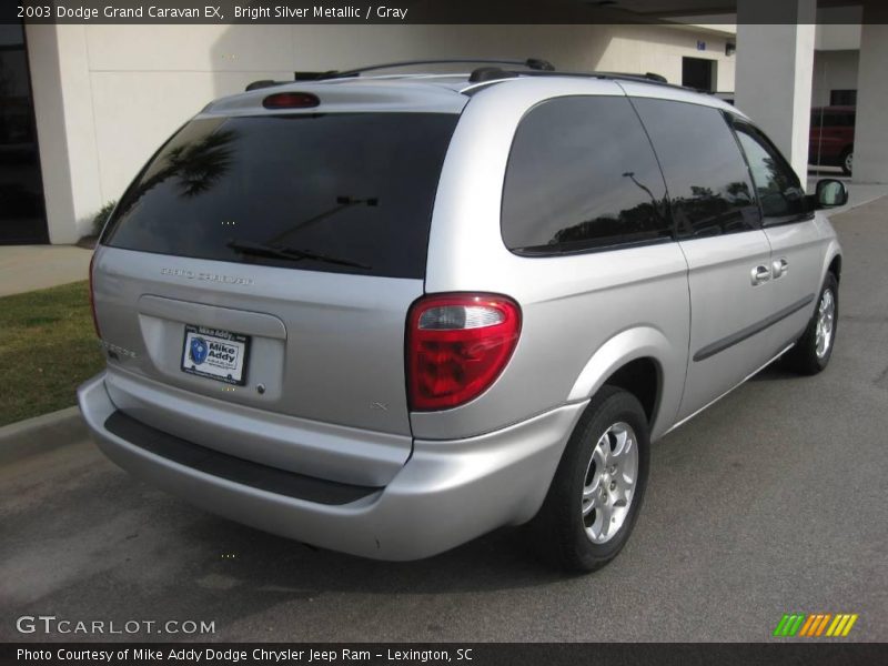 Bright Silver Metallic / Gray 2003 Dodge Grand Caravan EX