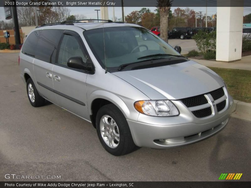 Bright Silver Metallic / Gray 2003 Dodge Grand Caravan EX