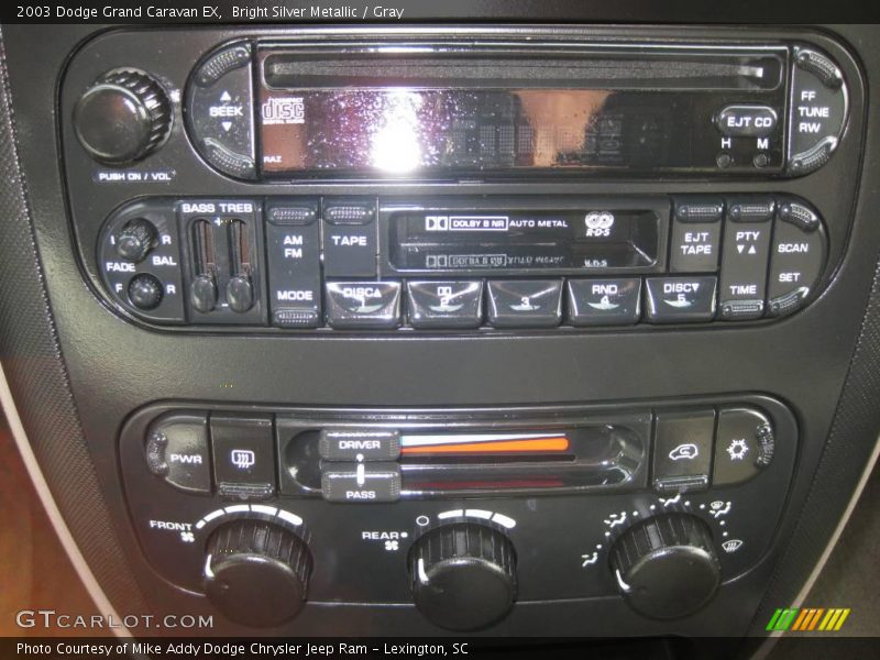 Bright Silver Metallic / Gray 2003 Dodge Grand Caravan EX