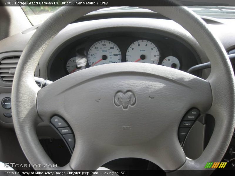 Bright Silver Metallic / Gray 2003 Dodge Grand Caravan EX
