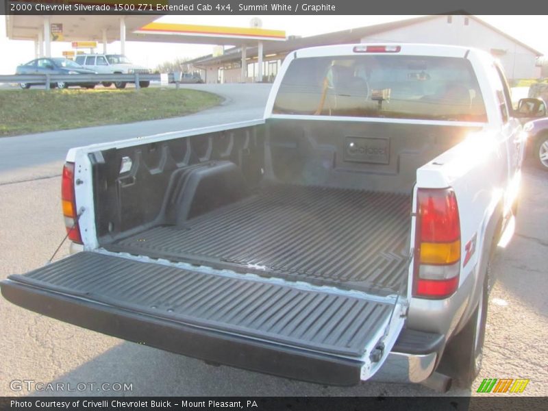 Summit White / Graphite 2000 Chevrolet Silverado 1500 Z71 Extended Cab 4x4