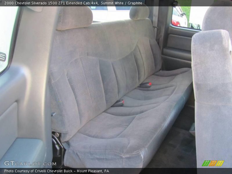 Summit White / Graphite 2000 Chevrolet Silverado 1500 Z71 Extended Cab 4x4
