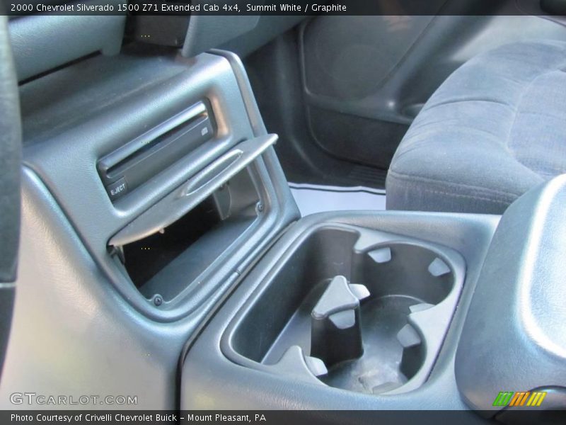 Summit White / Graphite 2000 Chevrolet Silverado 1500 Z71 Extended Cab 4x4