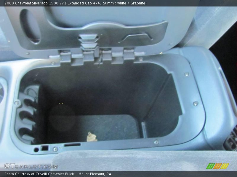 Summit White / Graphite 2000 Chevrolet Silverado 1500 Z71 Extended Cab 4x4
