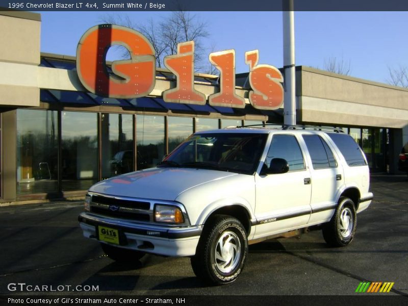 Summit White / Beige 1996 Chevrolet Blazer LT 4x4