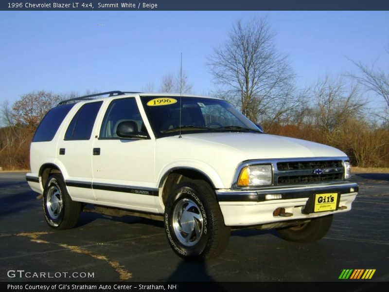 Summit White / Beige 1996 Chevrolet Blazer LT 4x4