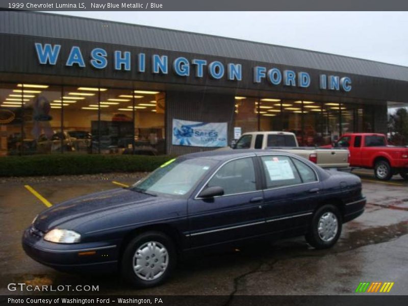 Navy Blue Metallic / Blue 1999 Chevrolet Lumina LS