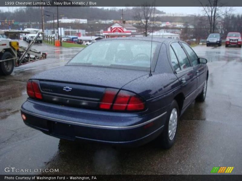 Navy Blue Metallic / Blue 1999 Chevrolet Lumina LS