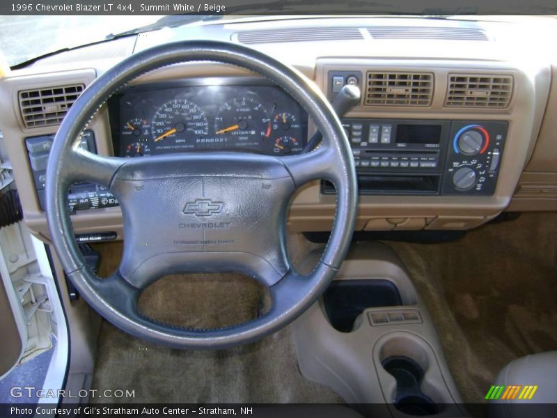 Summit White / Beige 1996 Chevrolet Blazer LT 4x4