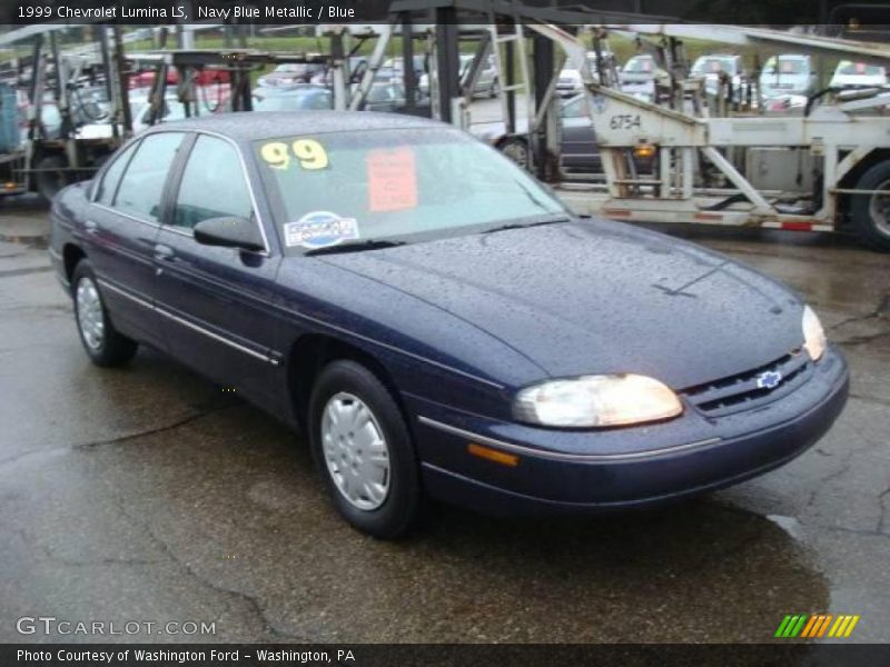 Navy Blue Metallic / Blue 1999 Chevrolet Lumina LS