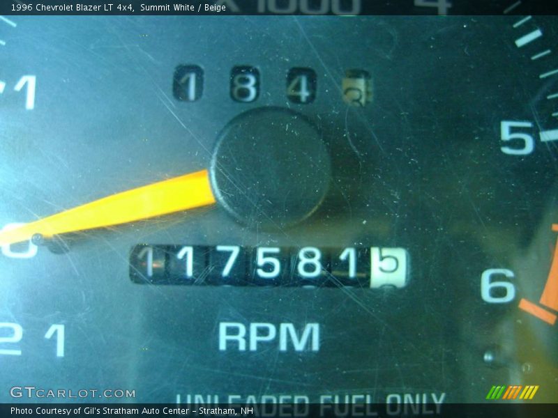 Summit White / Beige 1996 Chevrolet Blazer LT 4x4