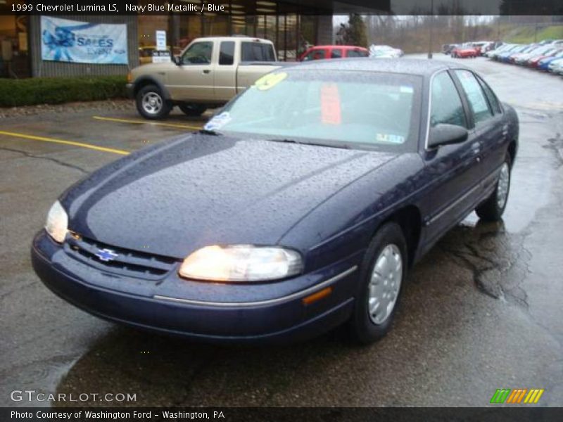 Navy Blue Metallic / Blue 1999 Chevrolet Lumina LS
