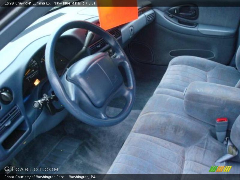 Navy Blue Metallic / Blue 1999 Chevrolet Lumina LS