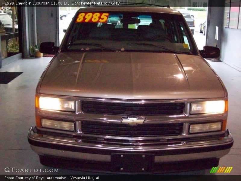 Light Pewter Metallic / Gray 1999 Chevrolet Suburban C1500 LT