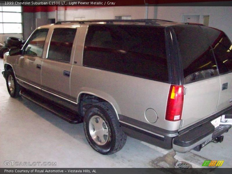 Light Pewter Metallic / Gray 1999 Chevrolet Suburban C1500 LT