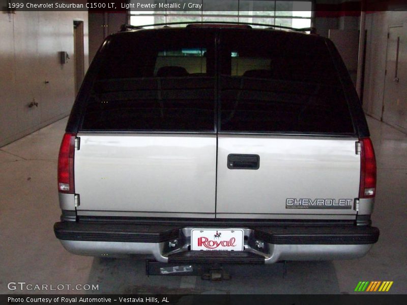 Light Pewter Metallic / Gray 1999 Chevrolet Suburban C1500 LT
