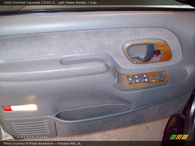 Light Pewter Metallic / Gray 1999 Chevrolet Suburban C1500 LT