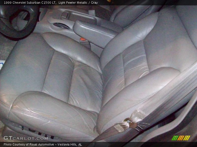 Light Pewter Metallic / Gray 1999 Chevrolet Suburban C1500 LT