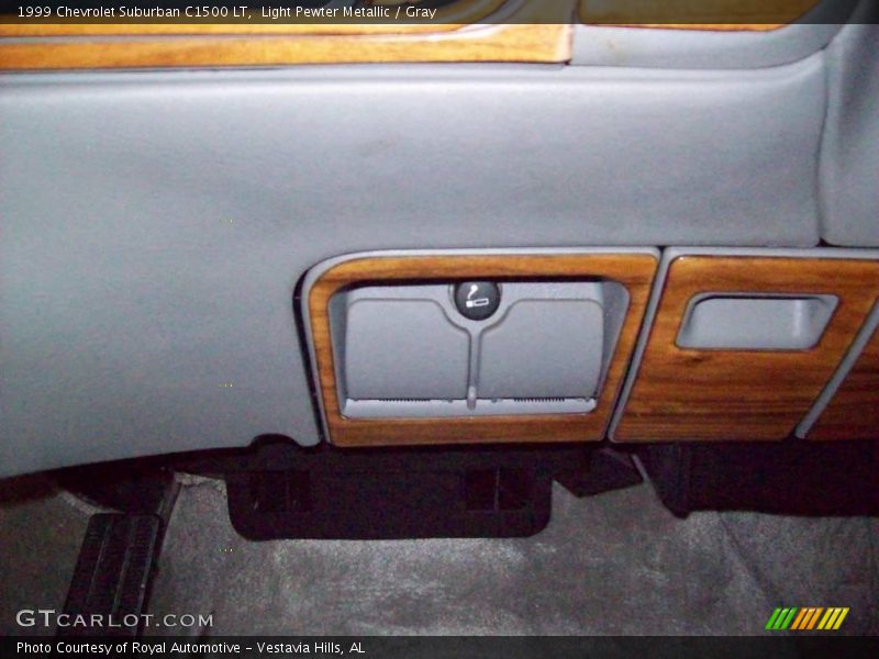 Light Pewter Metallic / Gray 1999 Chevrolet Suburban C1500 LT