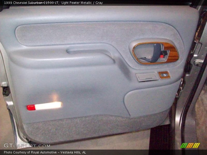 Light Pewter Metallic / Gray 1999 Chevrolet Suburban C1500 LT