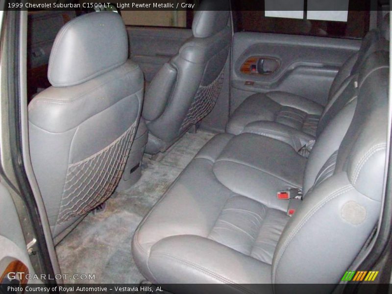 Light Pewter Metallic / Gray 1999 Chevrolet Suburban C1500 LT