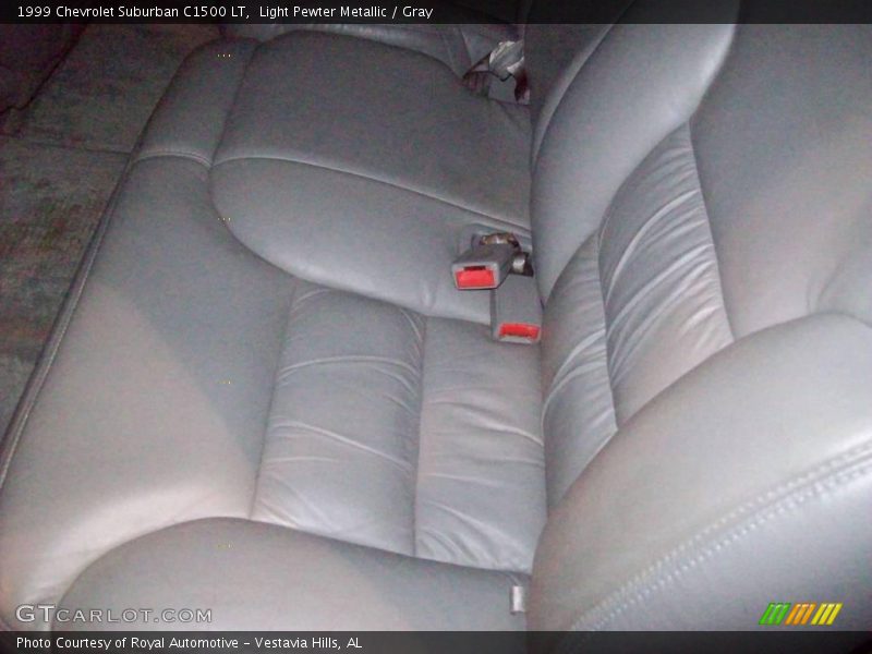 Light Pewter Metallic / Gray 1999 Chevrolet Suburban C1500 LT