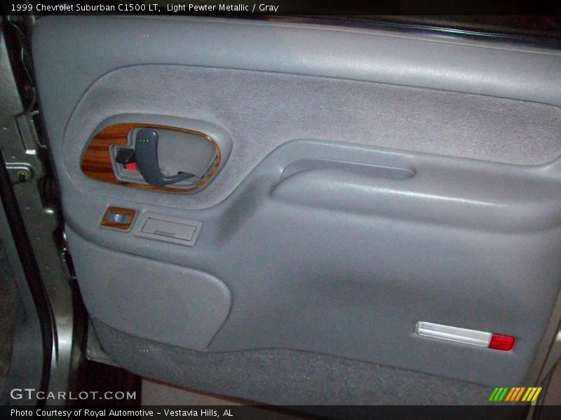 Light Pewter Metallic / Gray 1999 Chevrolet Suburban C1500 LT