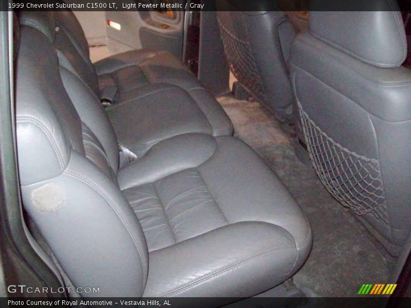 Light Pewter Metallic / Gray 1999 Chevrolet Suburban C1500 LT