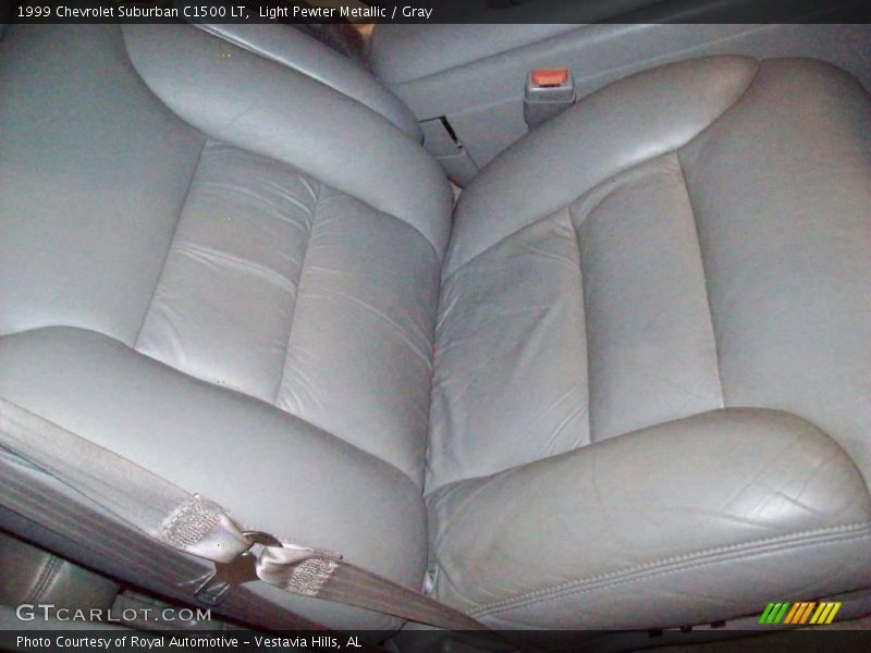 Light Pewter Metallic / Gray 1999 Chevrolet Suburban C1500 LT