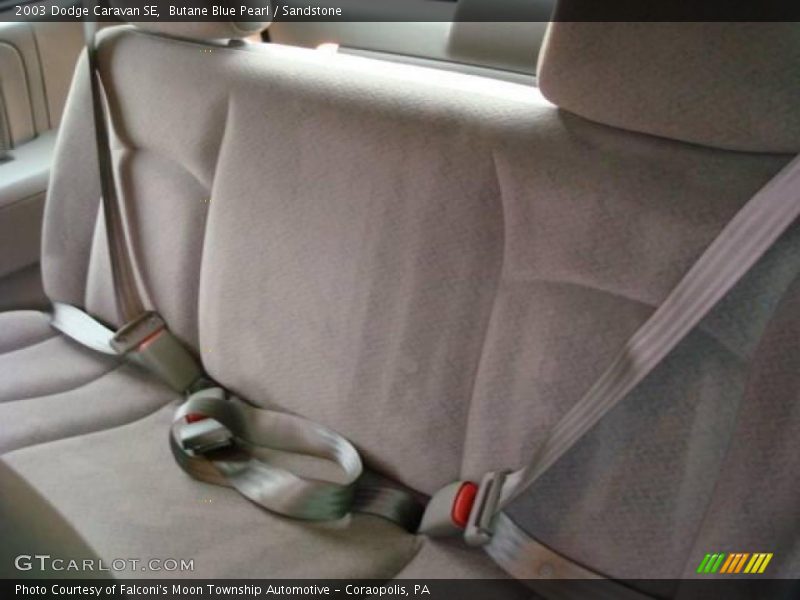 Butane Blue Pearl / Sandstone 2003 Dodge Caravan SE