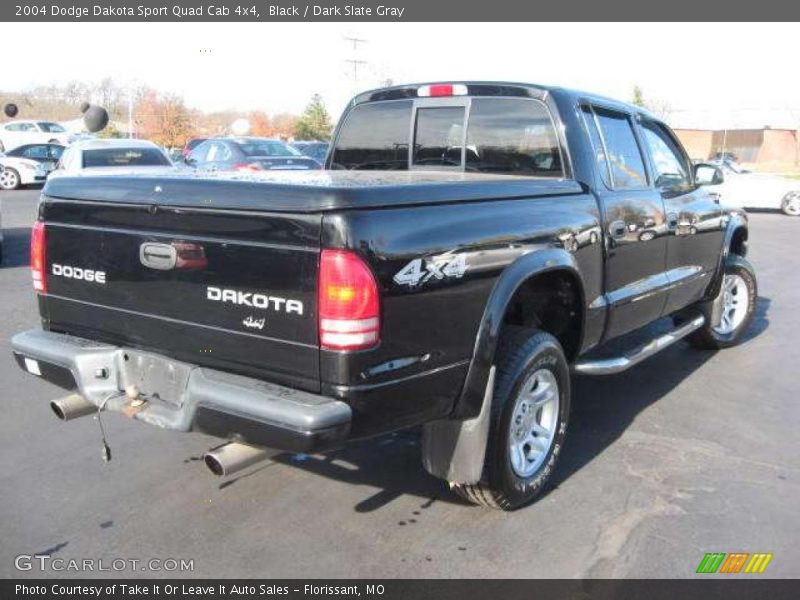 Black / Dark Slate Gray 2004 Dodge Dakota Sport Quad Cab 4x4