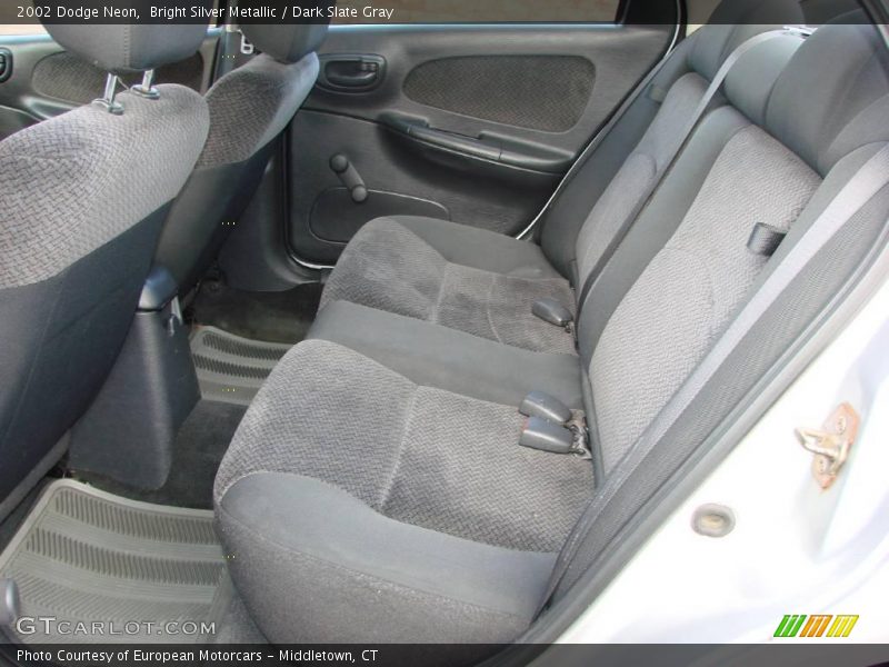 Bright Silver Metallic / Dark Slate Gray 2002 Dodge Neon