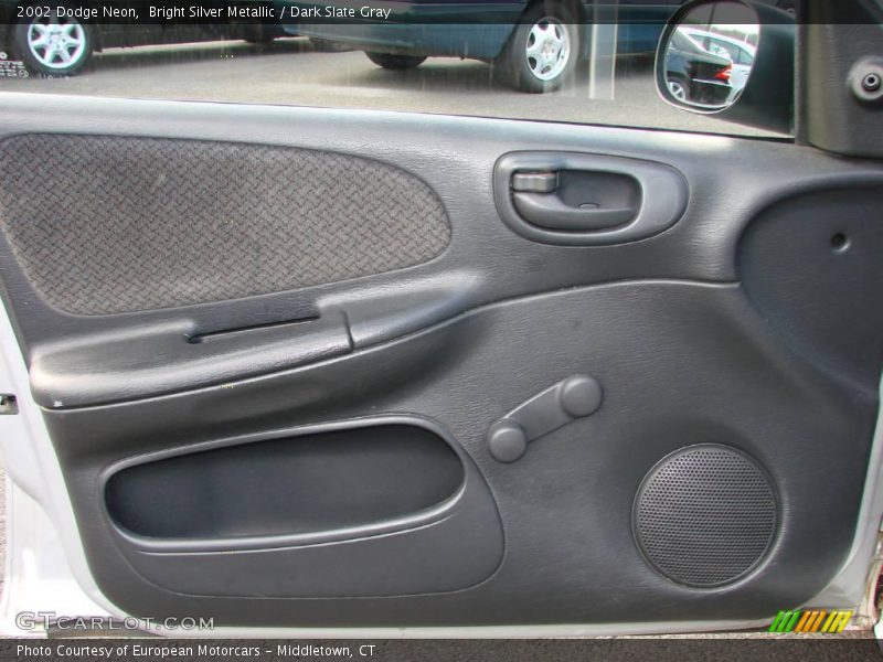Bright Silver Metallic / Dark Slate Gray 2002 Dodge Neon