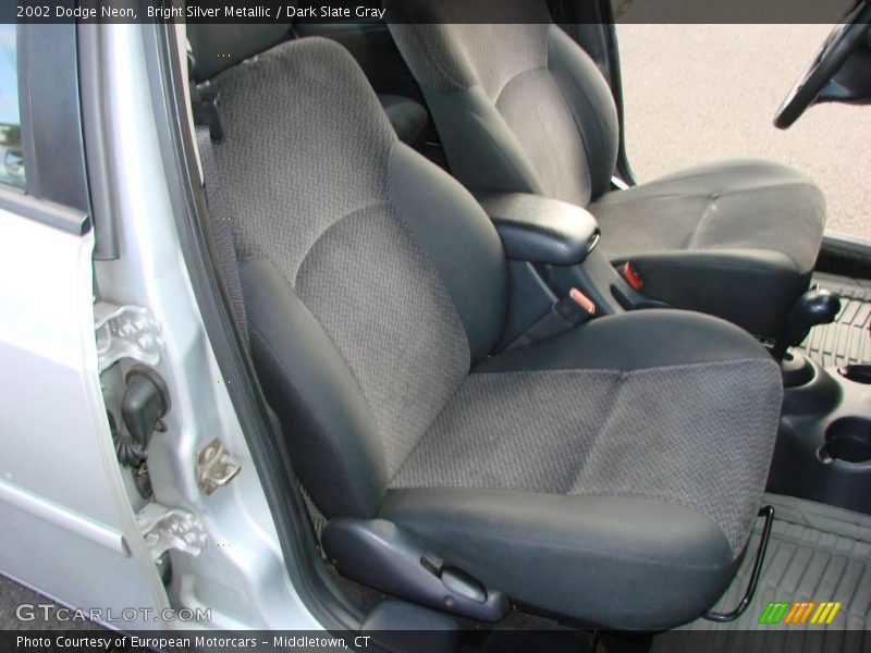 Bright Silver Metallic / Dark Slate Gray 2002 Dodge Neon