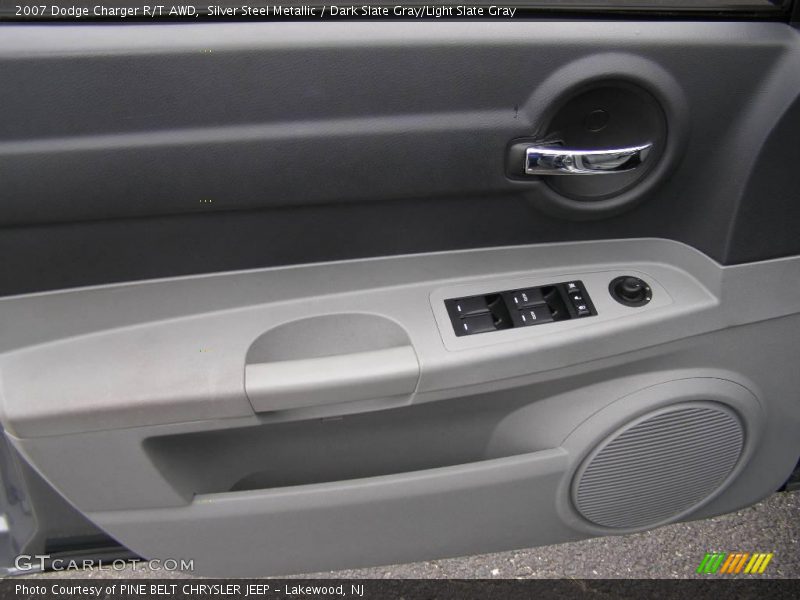 Silver Steel Metallic / Dark Slate Gray/Light Slate Gray 2007 Dodge Charger R/T AWD