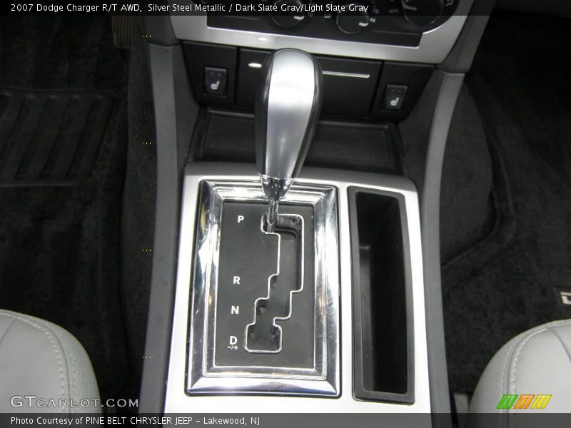 Silver Steel Metallic / Dark Slate Gray/Light Slate Gray 2007 Dodge Charger R/T AWD