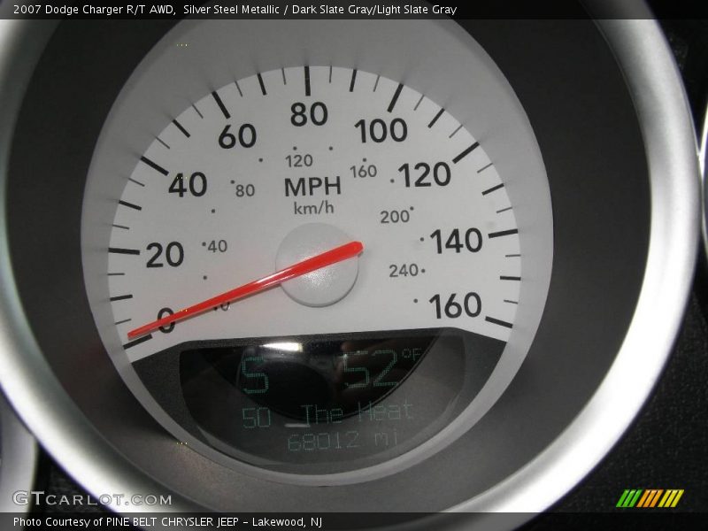 Silver Steel Metallic / Dark Slate Gray/Light Slate Gray 2007 Dodge Charger R/T AWD
