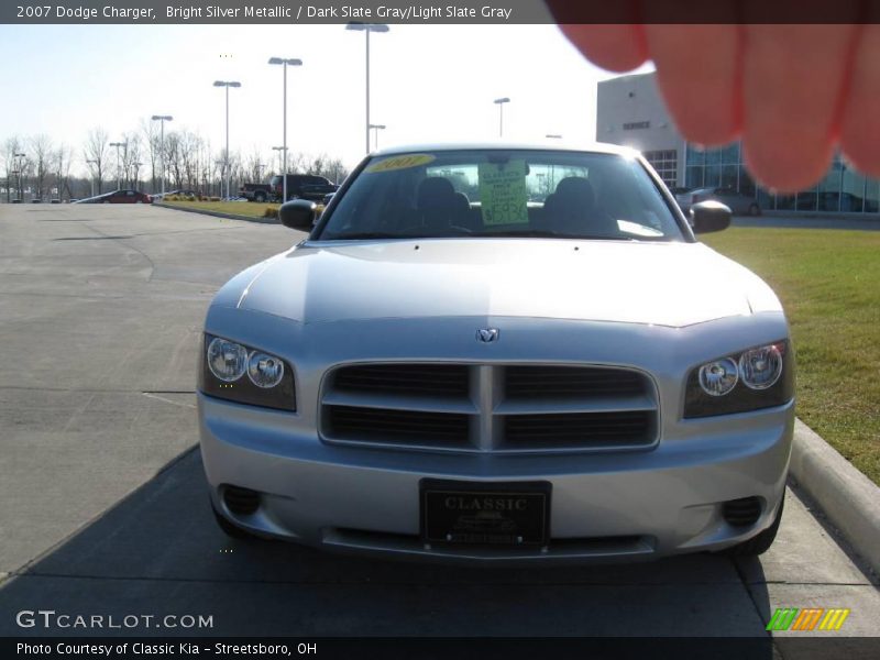 Bright Silver Metallic / Dark Slate Gray/Light Slate Gray 2007 Dodge Charger