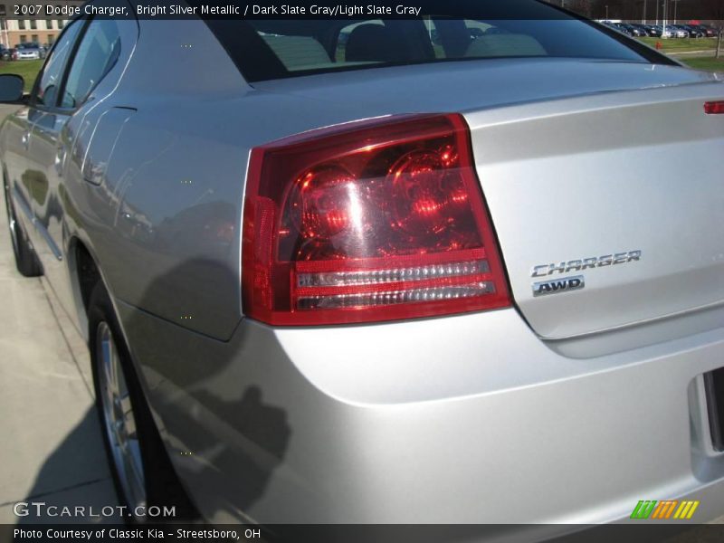 Bright Silver Metallic / Dark Slate Gray/Light Slate Gray 2007 Dodge Charger