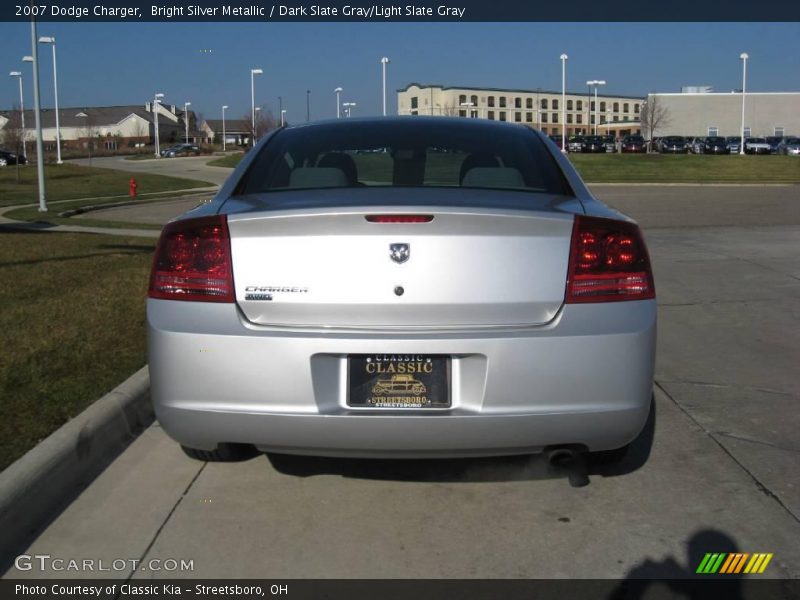 Bright Silver Metallic / Dark Slate Gray/Light Slate Gray 2007 Dodge Charger