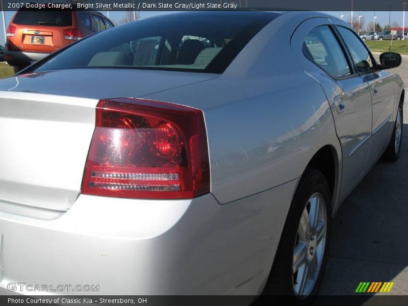 Bright Silver Metallic / Dark Slate Gray/Light Slate Gray 2007 Dodge Charger