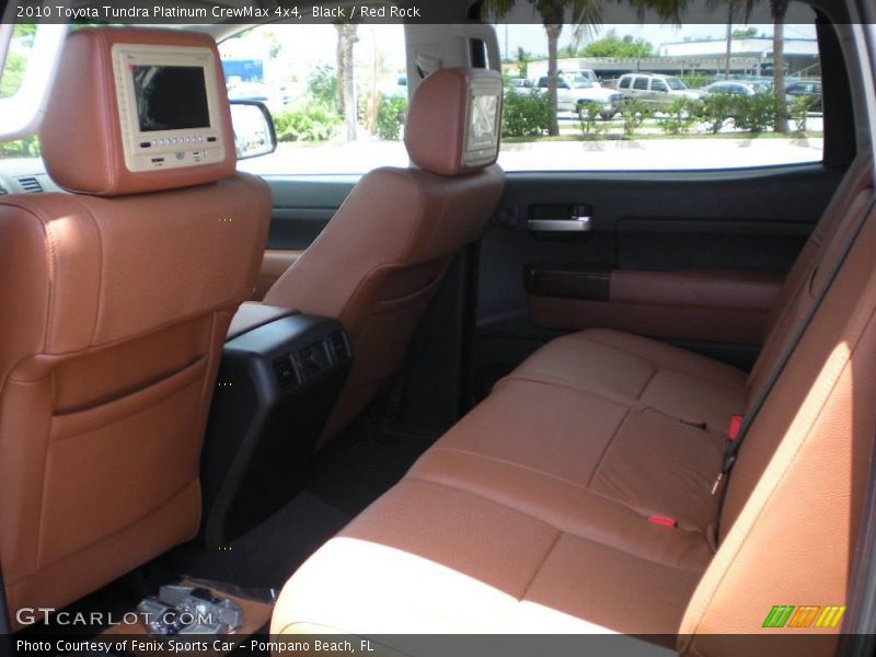 Black / Red Rock 2010 Toyota Tundra Platinum CrewMax 4x4