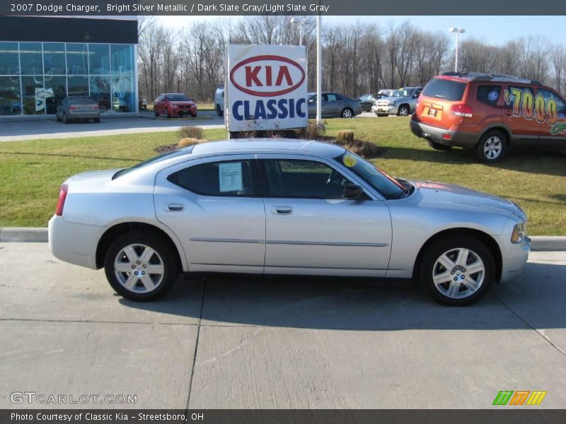 Bright Silver Metallic / Dark Slate Gray/Light Slate Gray 2007 Dodge Charger