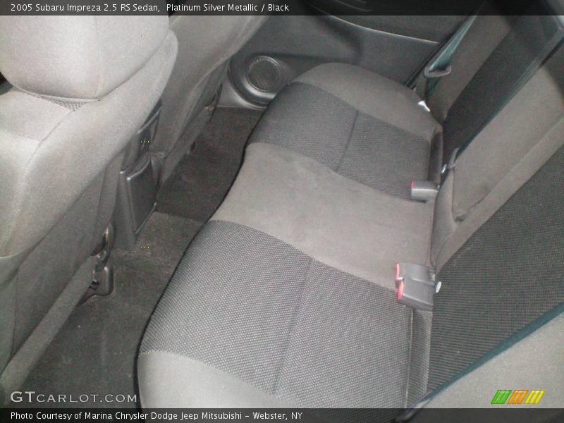 Platinum Silver Metallic / Black 2005 Subaru Impreza 2.5 RS Sedan