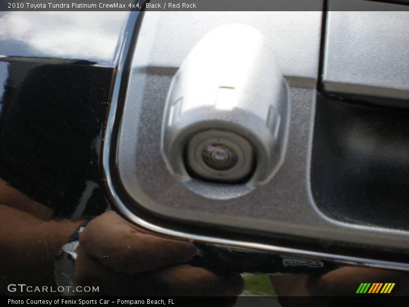 Black / Red Rock 2010 Toyota Tundra Platinum CrewMax 4x4